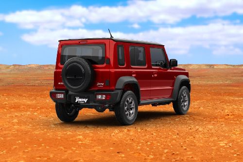 Jimny 5-Door Rear angle view