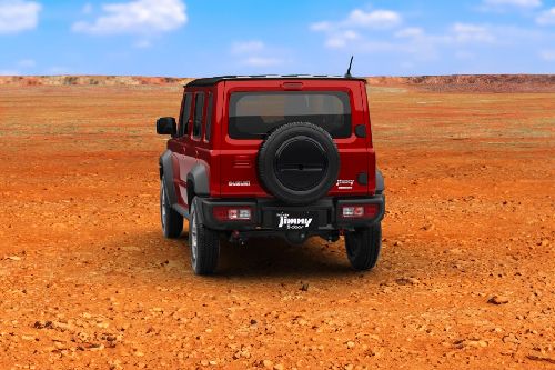 Rear Medium View of Suzuki Jimny 5-Door