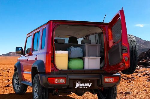 Trunk Open Closer View of Jimny 5-Door