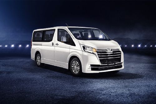Hiace Front angle low view
