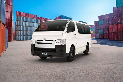 Hiace Front angle low view
