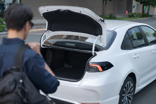 Trunk Open Closer View of Corolla Altis