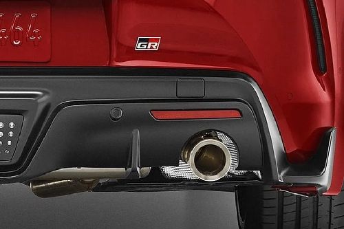 Exhaust Pipe of Toyota GR Supra