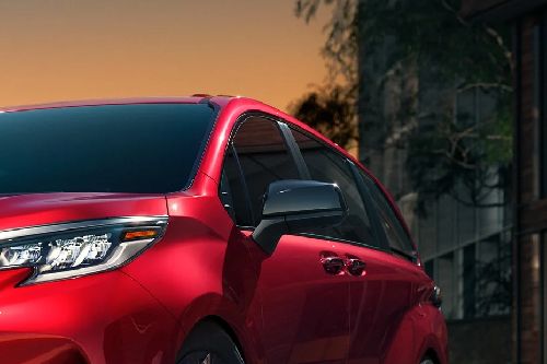 Toyota Sienna Drivers Side Mirror Front Angle