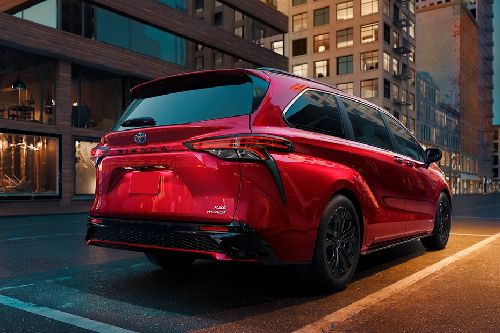 Sienna Rear angle view