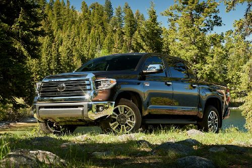 Toyota Tundra Front Side View