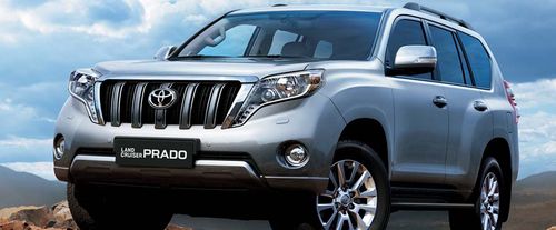 Toyota Prado Front Side View