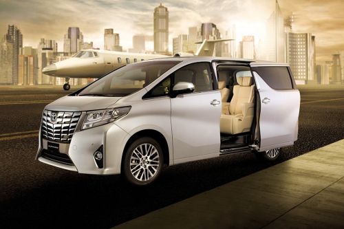 Alphard (2015-2017) Front angle low view