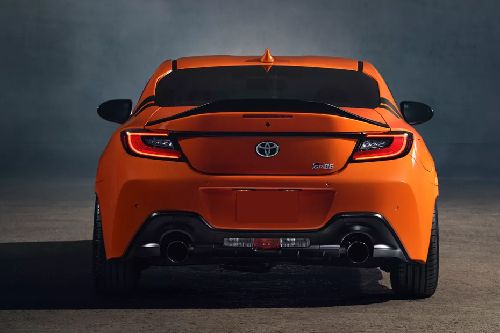Full Rear View Full Rear View of Toyota GR86