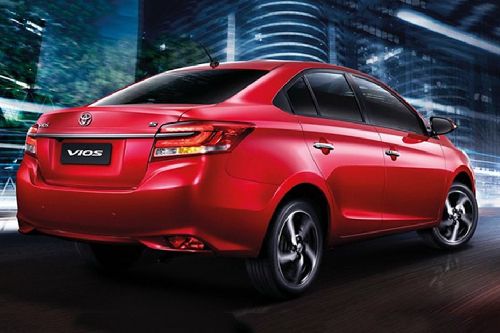Vios 2025 Rear angle view