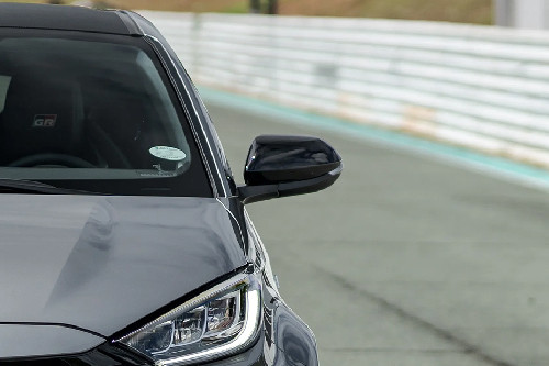 Toyota GR Yaris Drivers Side Mirror Front Angle