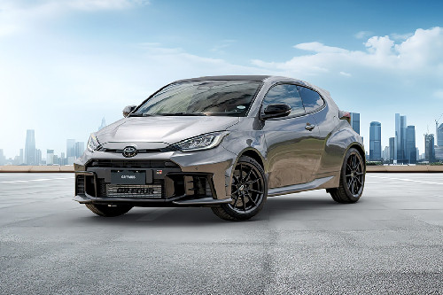 Front Angle Low View Toyota GR Yaris Front angle low view