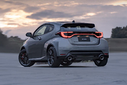 Rear Medium View of Toyota GR Yaris