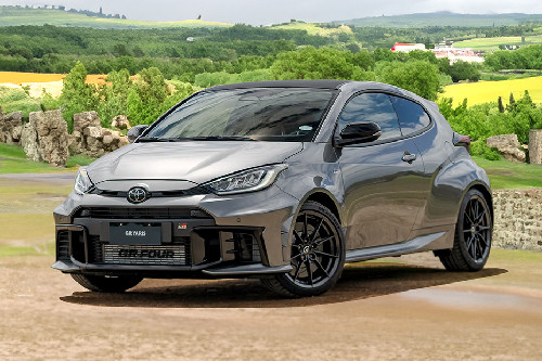 GR Yaris Tilted Front View