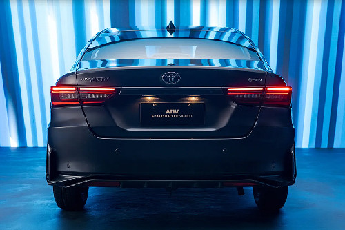 Full Rear View of Toyota Ativ