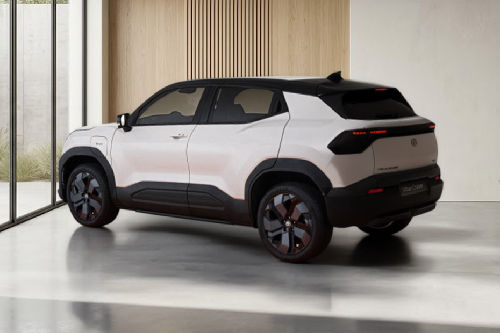 Rear Cross Side View of Toyota Urban Cruiser