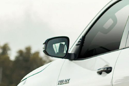 Toyota Hilux Drivers Side Mirror Rear Angle
