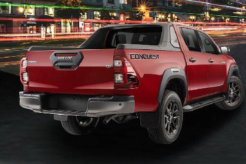 Hilux Rear angle view