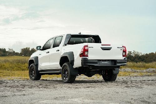 Hilux Rear angle view