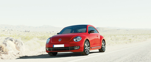Volkswagen Beetle Front Side View