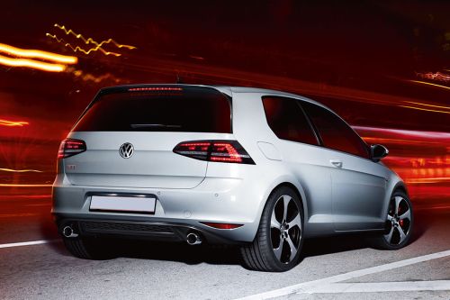 Golf GTI Rear angle view