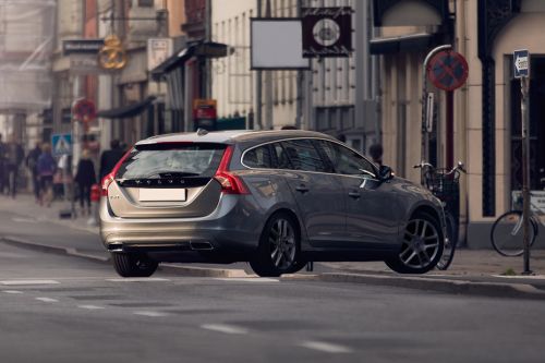 V60 Rear angle view