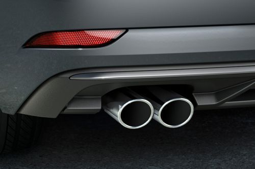 Exhaust Pipe of Audi A3 Sedan