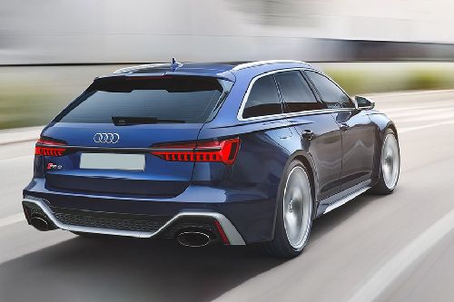 RS 6 Avant Rear angle view
