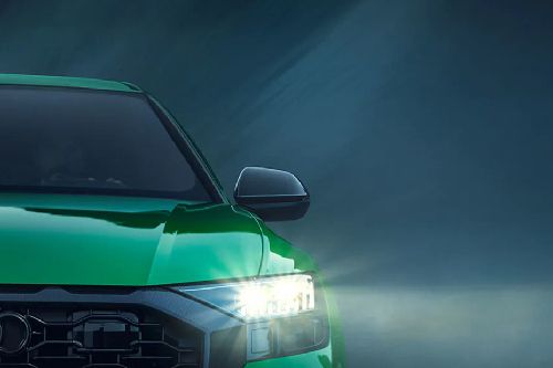 Audi RS Q8 Drivers Side Mirror Front Angle