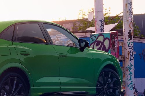 Audi RS Q3 Sportback Drivers Side Mirror Rear Angle