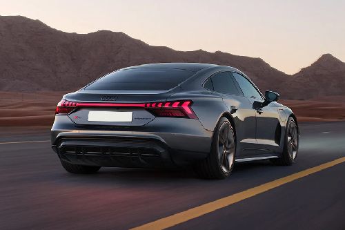 RS E-tron GT Rear angle view