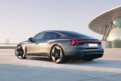 Rear Cross Side View of Audi RS E-tron GT