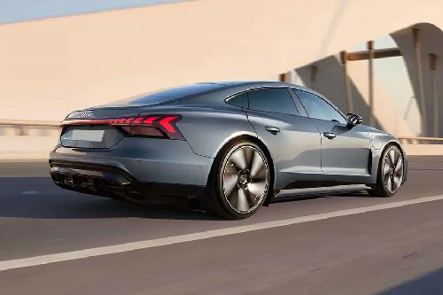 E-tron GT Rear angle view