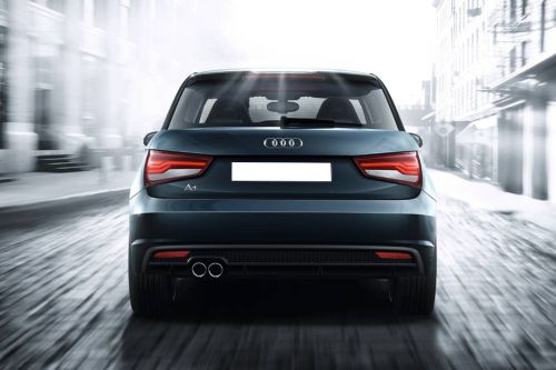 Full Rear View of Audi A1