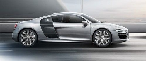 Audi R8 Drivers Sideview