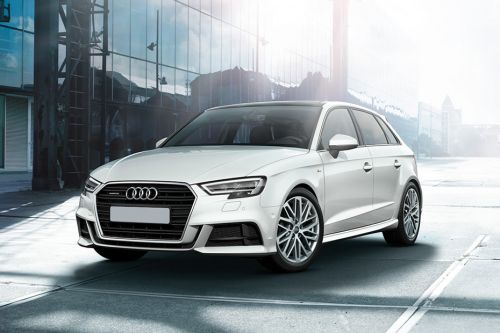 Audi A3 Front Angle High View