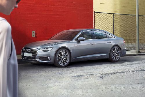 A6 Sedan Front deep low Angle View