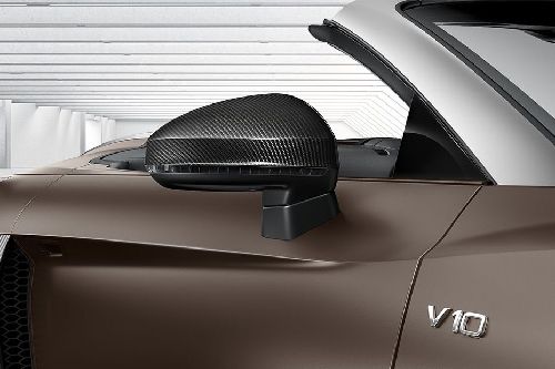 Audi R8 Spyder Drivers Side Mirror Front Angle