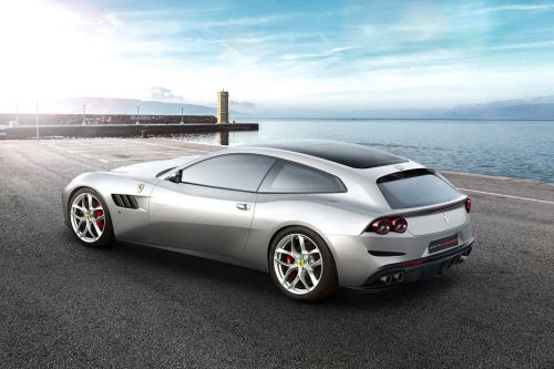 GTC4Lusso T Rear Low Angle View