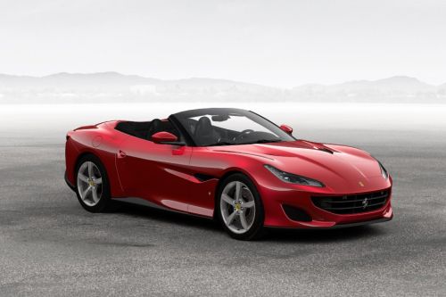 Ferrari Portofino Front Cross Side View