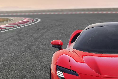 Ferrari SF90 Stradale Drivers Side Mirror Front Angle