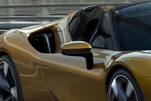 Ferrari SF90 Spider Drivers Side Mirror Front Angle