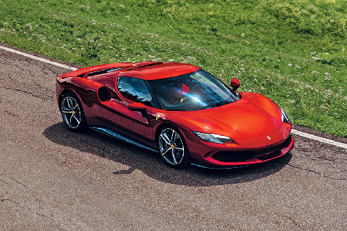 Ferrari 296 GTB Front angle low view