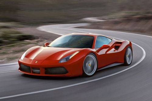 488 GTB Front angle low view