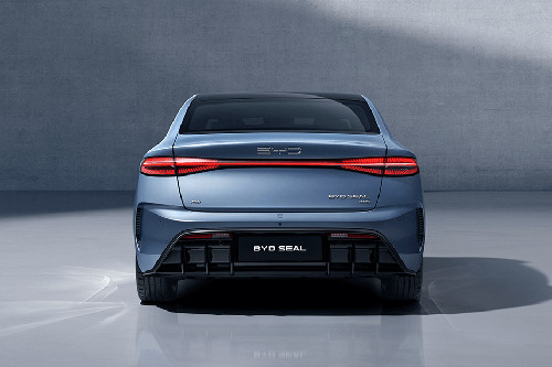 Full Rear View of BYD Seal