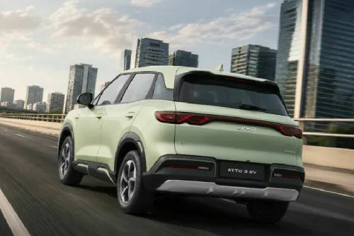Rear Cross View of BYD Atto 2 EV