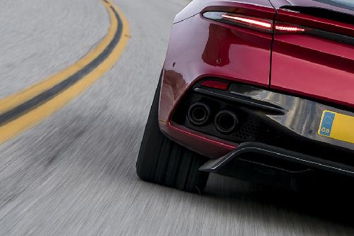 Exhaust Pipe of Aston Martin DBS Superleggera