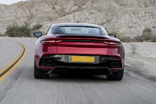 Full Rear View of Aston Martin DBS Superleggera
