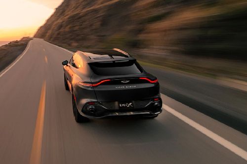 Rear Medium View of Aston Martin DBX