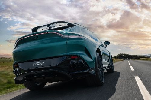 DBX 707 Rear Low Angle View